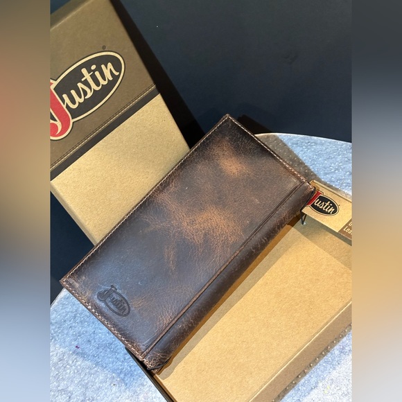 JUSTIN MEN'S RODEO WALLET - LEATHER - Picture 5 of 6